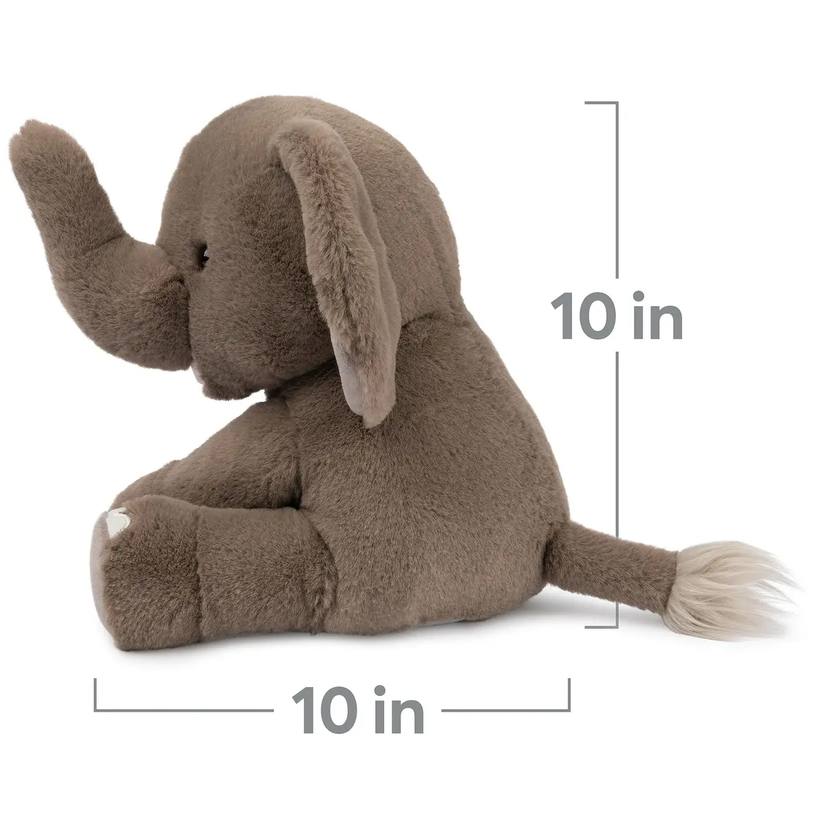 GUND Chai 10-Inch Elephant Plush Sensory Toy for Ages 0+ | Soft, Huggable & Collectible - view 5