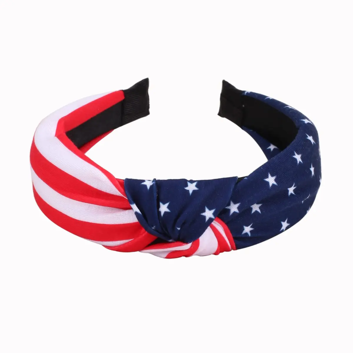 Ardorchid USA Flag Headbands 4 Pack | Patriotic Red White Blue Hair Accessories - view 9