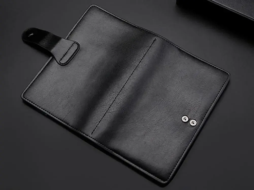 JERLA RFID Credit Card Holder Book - Leather Black, 96 Card Slots - view 2