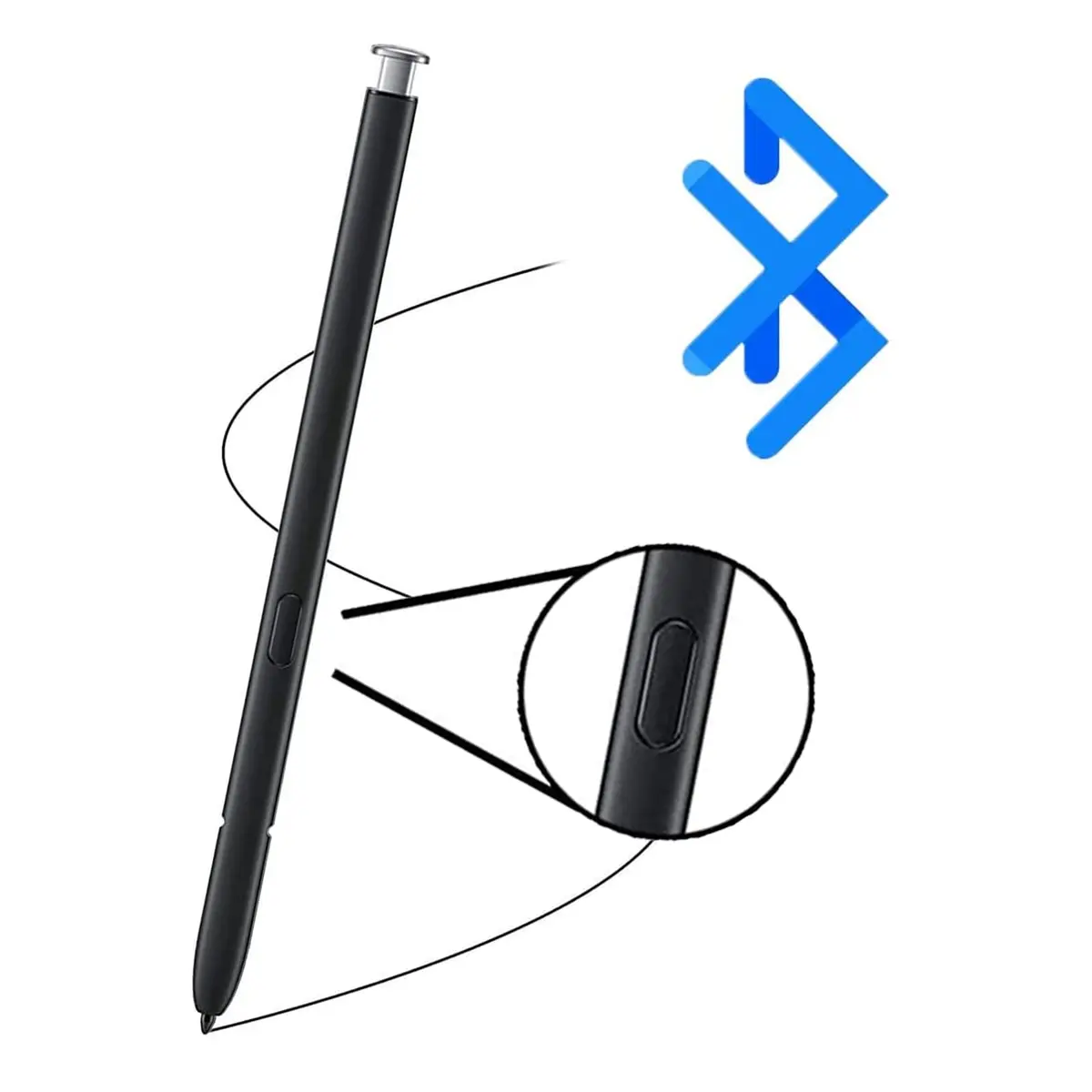 PCTC Stylus Pen for Samsung Galaxy S22 Ultra 5G SM-S908 | Phantom White - view 3