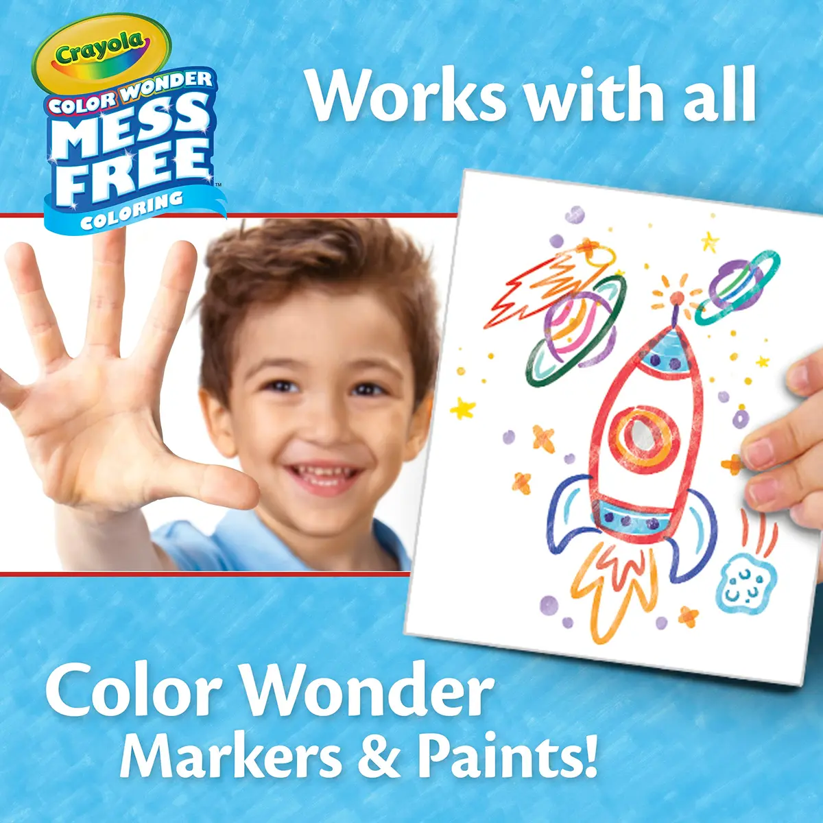 Crayola Color Wonder Mess Free Coloring Pages 50ct | Blank Printable Pages for Toddlers & Kids - view 4