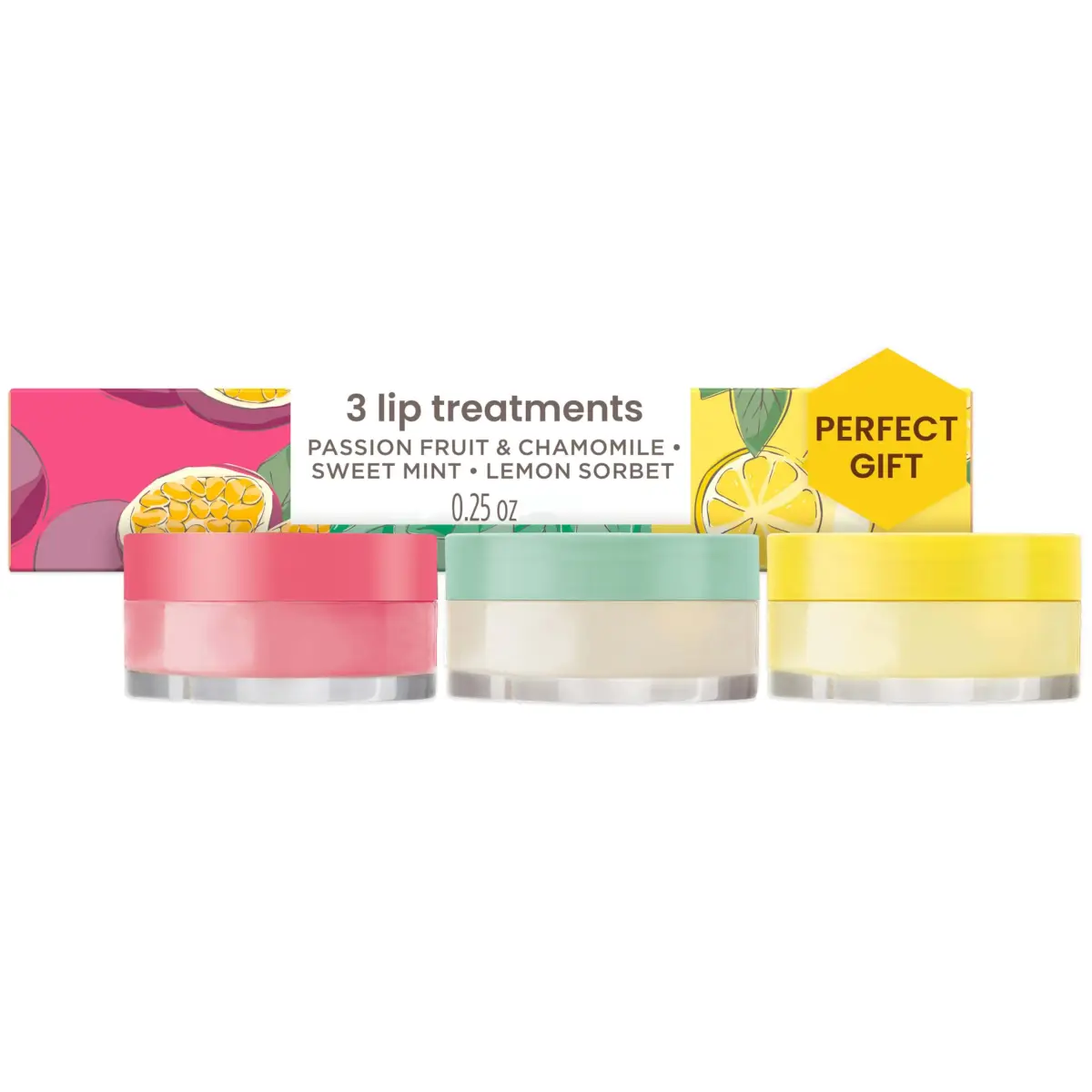 Burt's Bees Overnight Lip Sleeping Mask Gift Set | 3 x 7.4ml (0.25 oz.) | Intensive Moisture for Healthier Lips - main product image