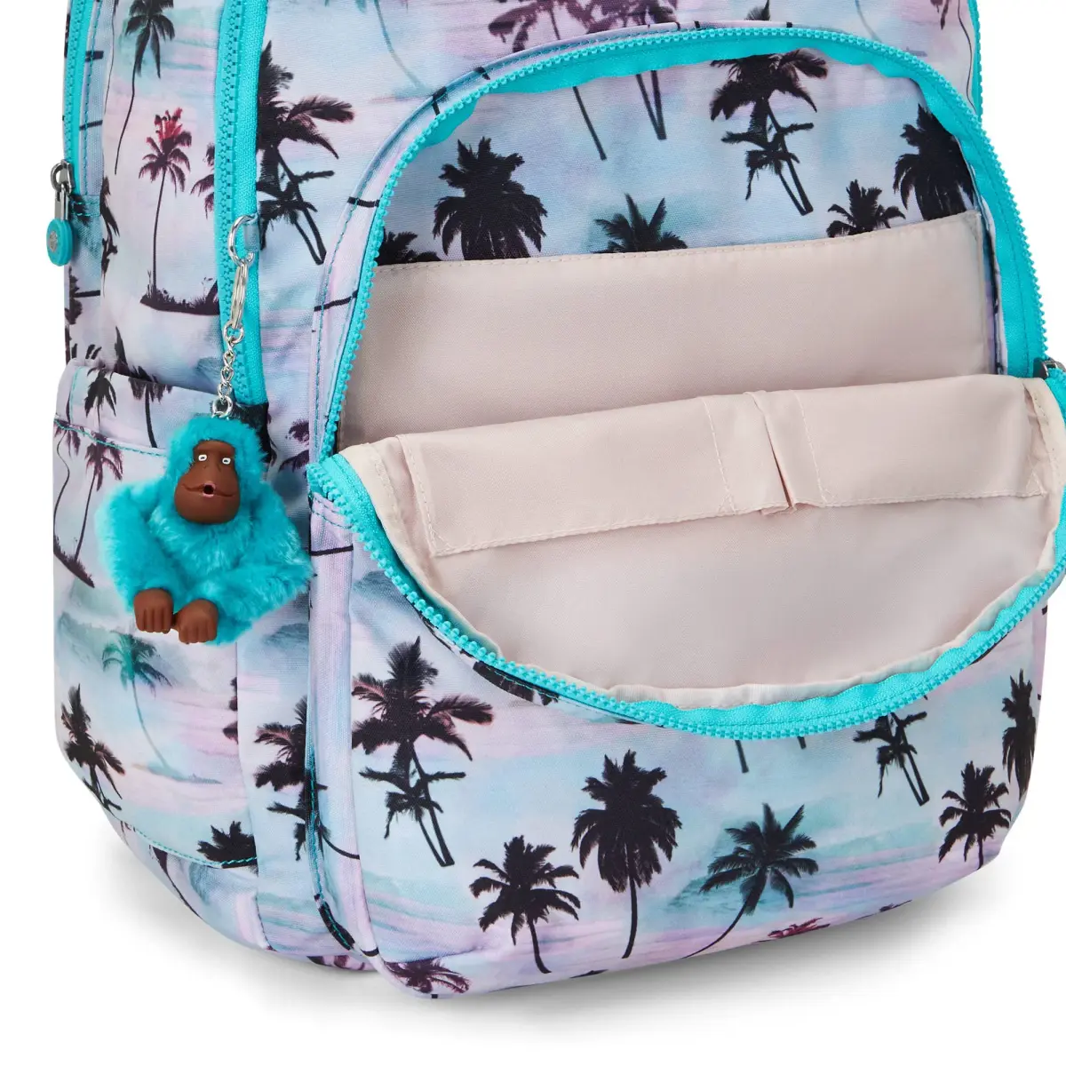 Kipling Seoul Extra Large Laptop Backpack 27L (1056 cu in) | Water-Resistant Nylon Daypack for Travel, School, and Work - view 8