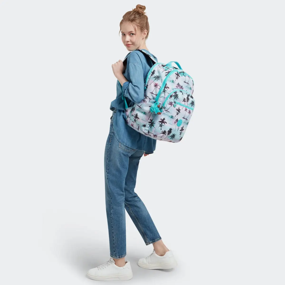 Kipling Seoul Extra Large Laptop Backpack 27L (1056 cu in) | Water-Resistant Nylon Daypack for Travel, School, and Work - view 4
