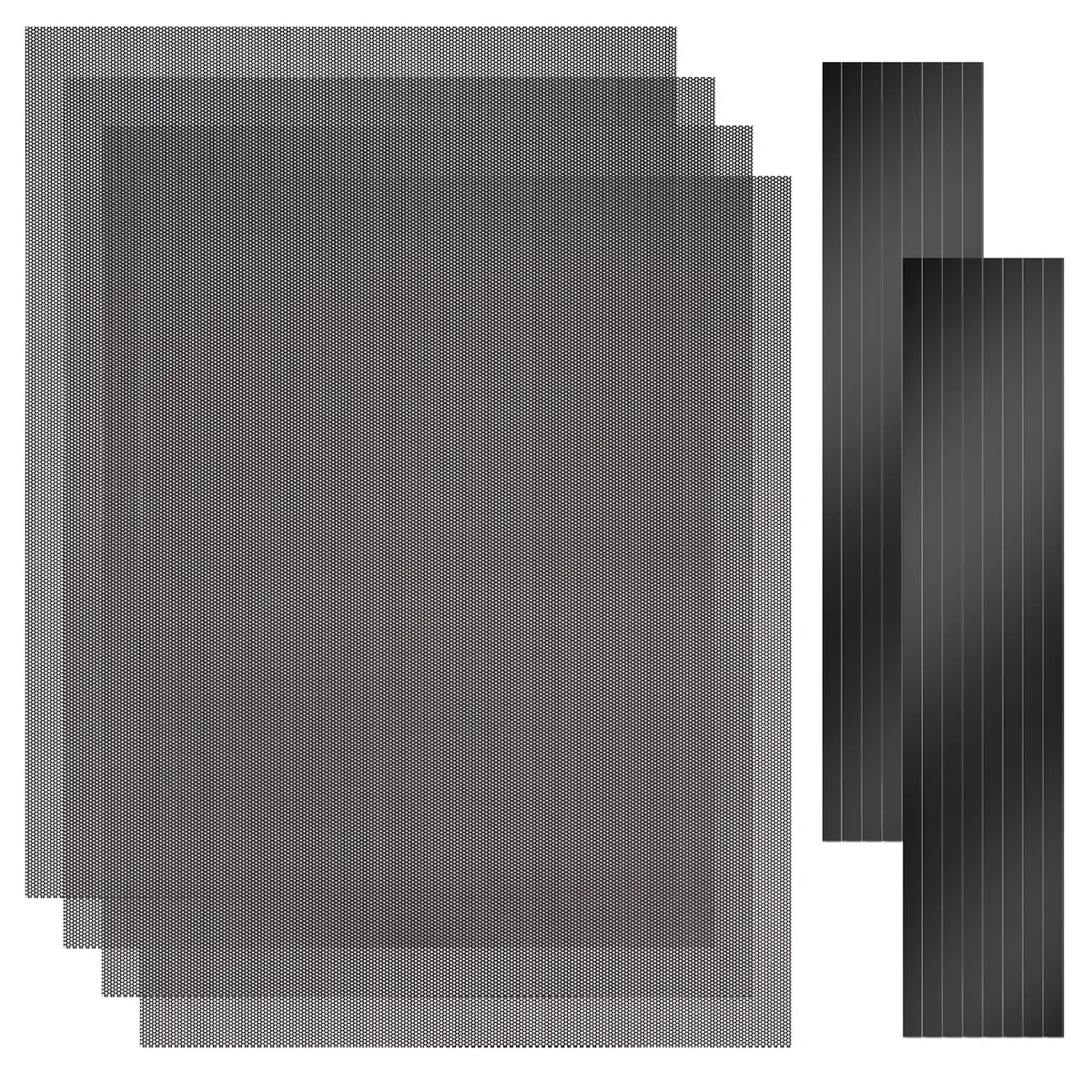 YSSHUI Magnetic PC Dust Filter Mesh 400x300mm | DIY, Reusable, Pet Hair Block - main product image