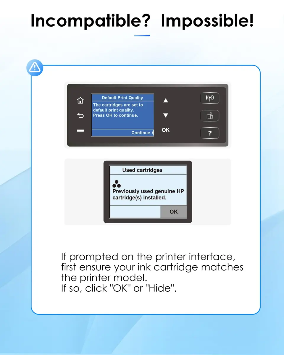 TECKKIN 64XL Ink Cartridges Combo Pack for HP Ink 64XL | High Page Yield & Bright Prints - view 2