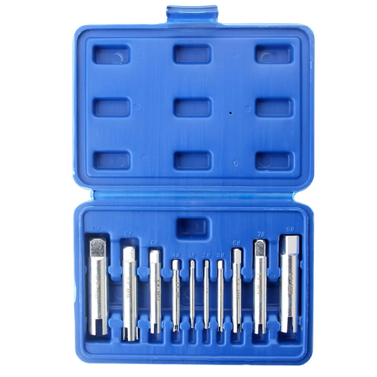 Flylin Screw Tap Extractor Set 10Pcs High Speed Steel | Industrial & Home Repair - main product image