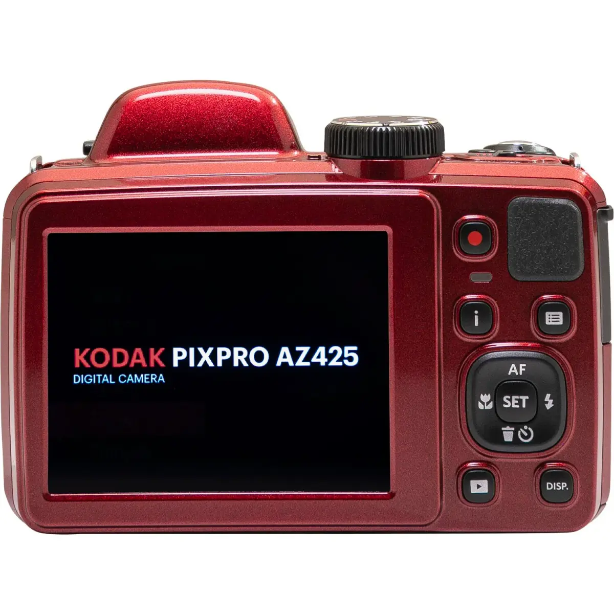 Kodak PIXPRO AZ425 Digital Camera with 42x Optical Zoom, 20MP CCD Sensor, 64GB Card & Accessories (Red) - view 6