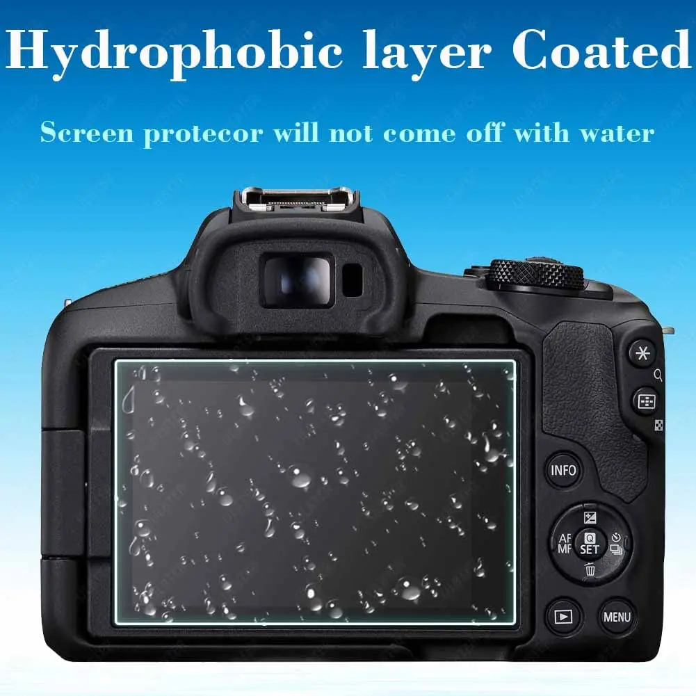 ULBTER Screen Protector for Canon EOS R50 EOS R8 Camera | 3 Pack Ultra-Clear 9H Tempered Glass - view 6