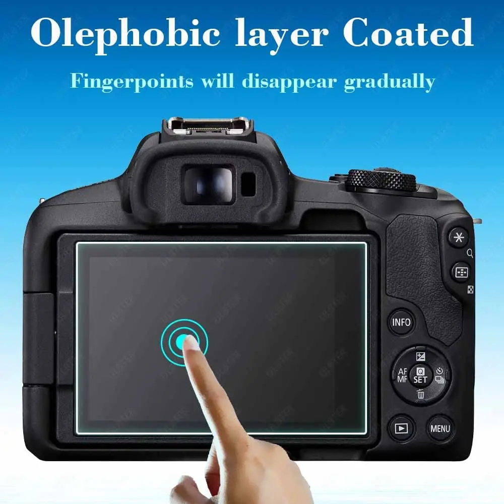 ULBTER Screen Protector for Canon EOS R50 EOS R8 Camera | 3 Pack Ultra-Clear 9H Tempered Glass - view 4