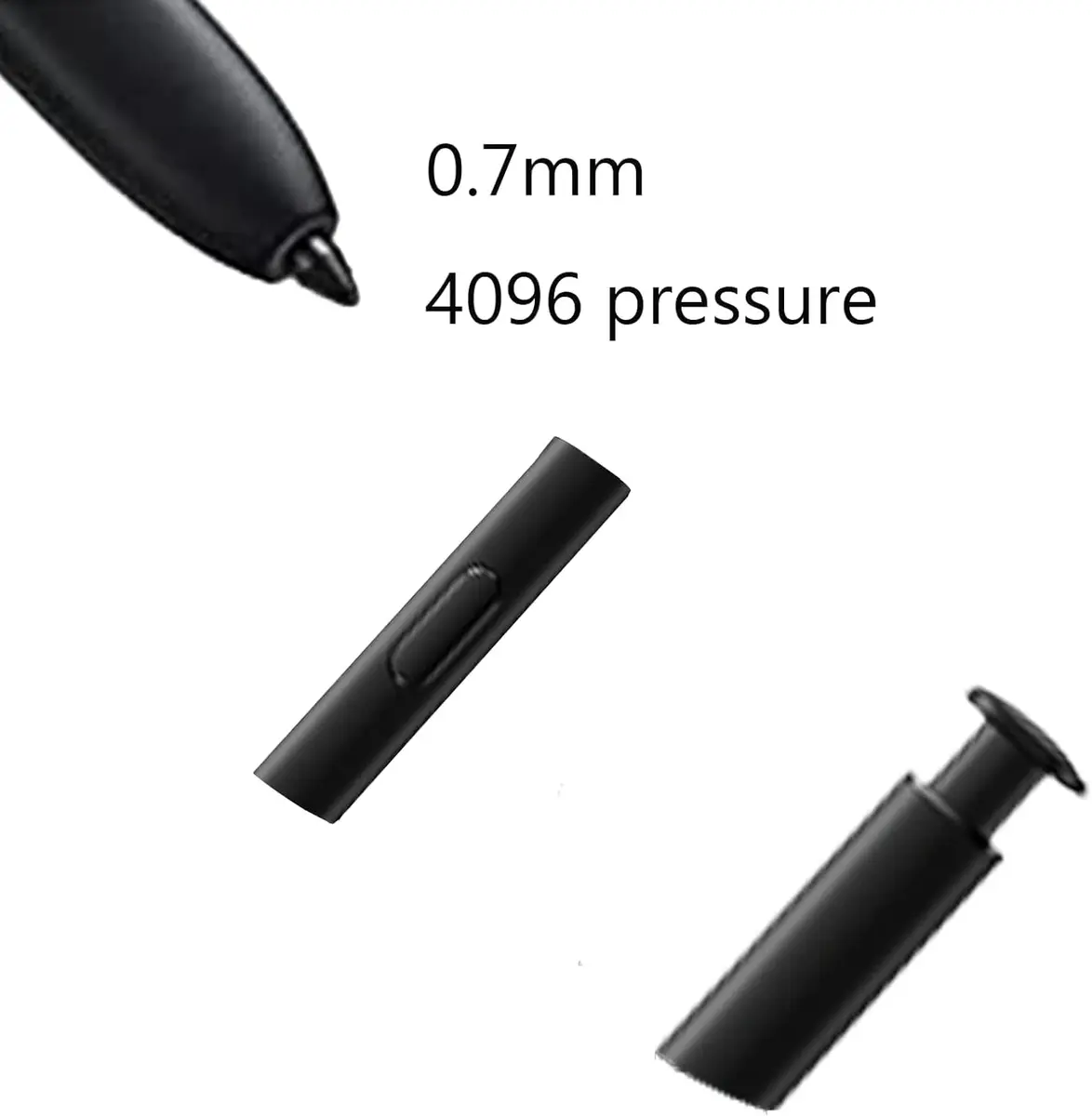 LiXiongBao Galaxy S23 Ultra S Pen Replacement | No Bluetooth, Phantom Black (1 Count, Compatible with Samsung Galaxy S23 Ultra 5G) - view 6