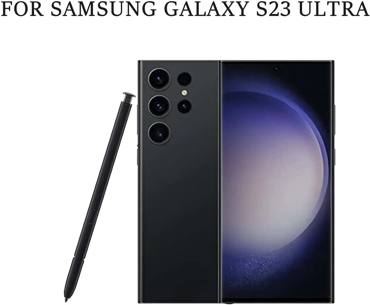 LiXiongBao Galaxy S23 Ultra S Pen Replacement | No Bluetooth, Phantom Black (1 Count, Compatible with Samsung Galaxy S23 Ultra 5G) - view 2