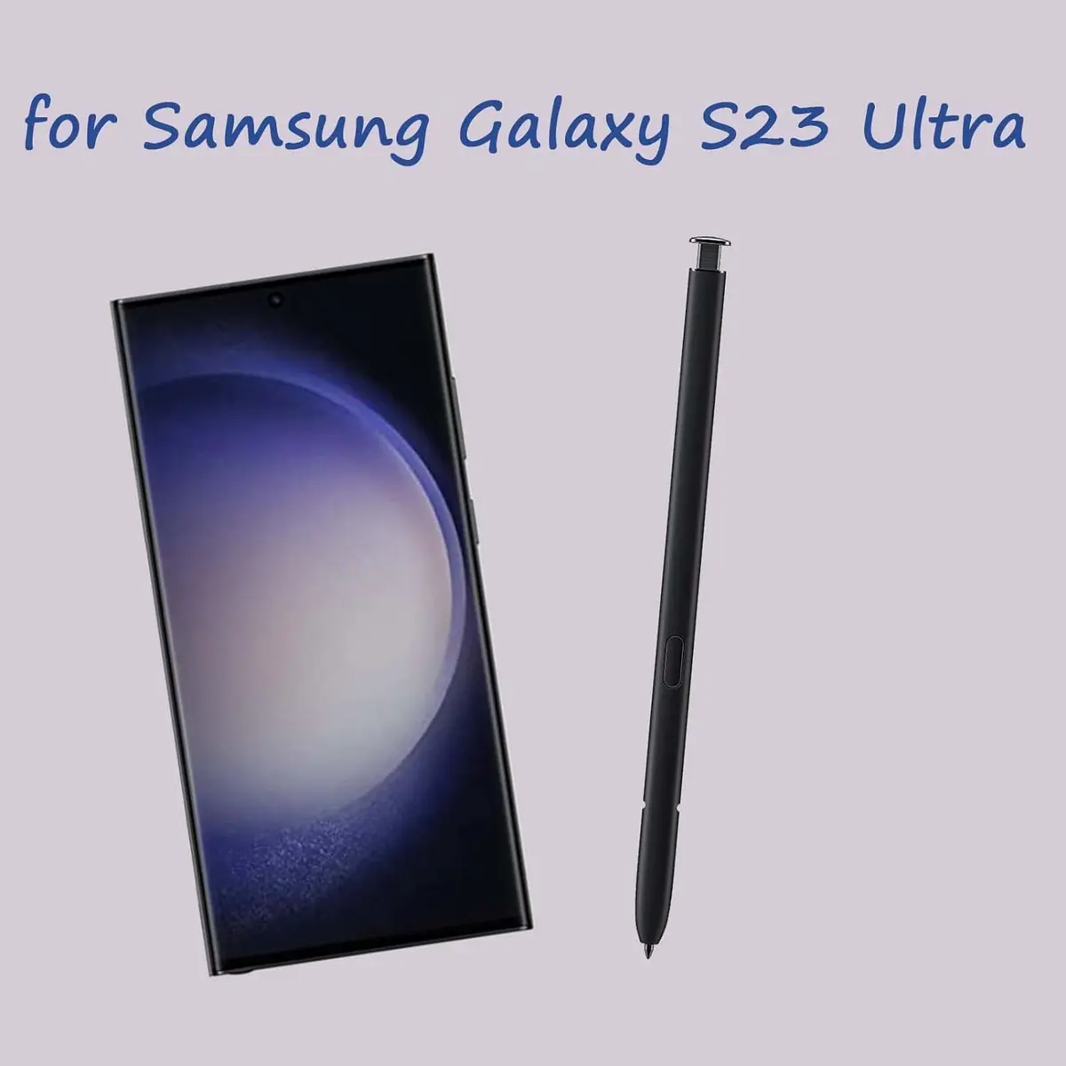 LiXiongBao Galaxy S23 Ultra S Pen Replacement | No Bluetooth, Phantom Black (1 Count, Compatible with Samsung Galaxy S23 Ultra 5G) - view 4
