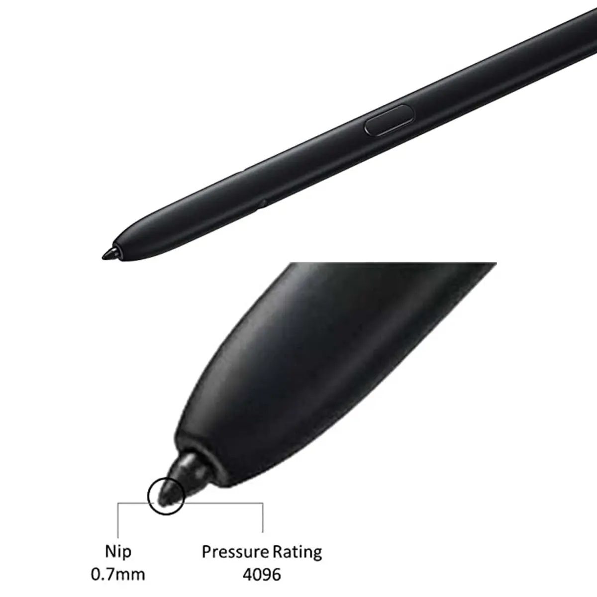 Alovexiong Replacement S Pen for Samsung Galaxy S23 Ultra (Black) | 4096 Pressure Levels - view 2