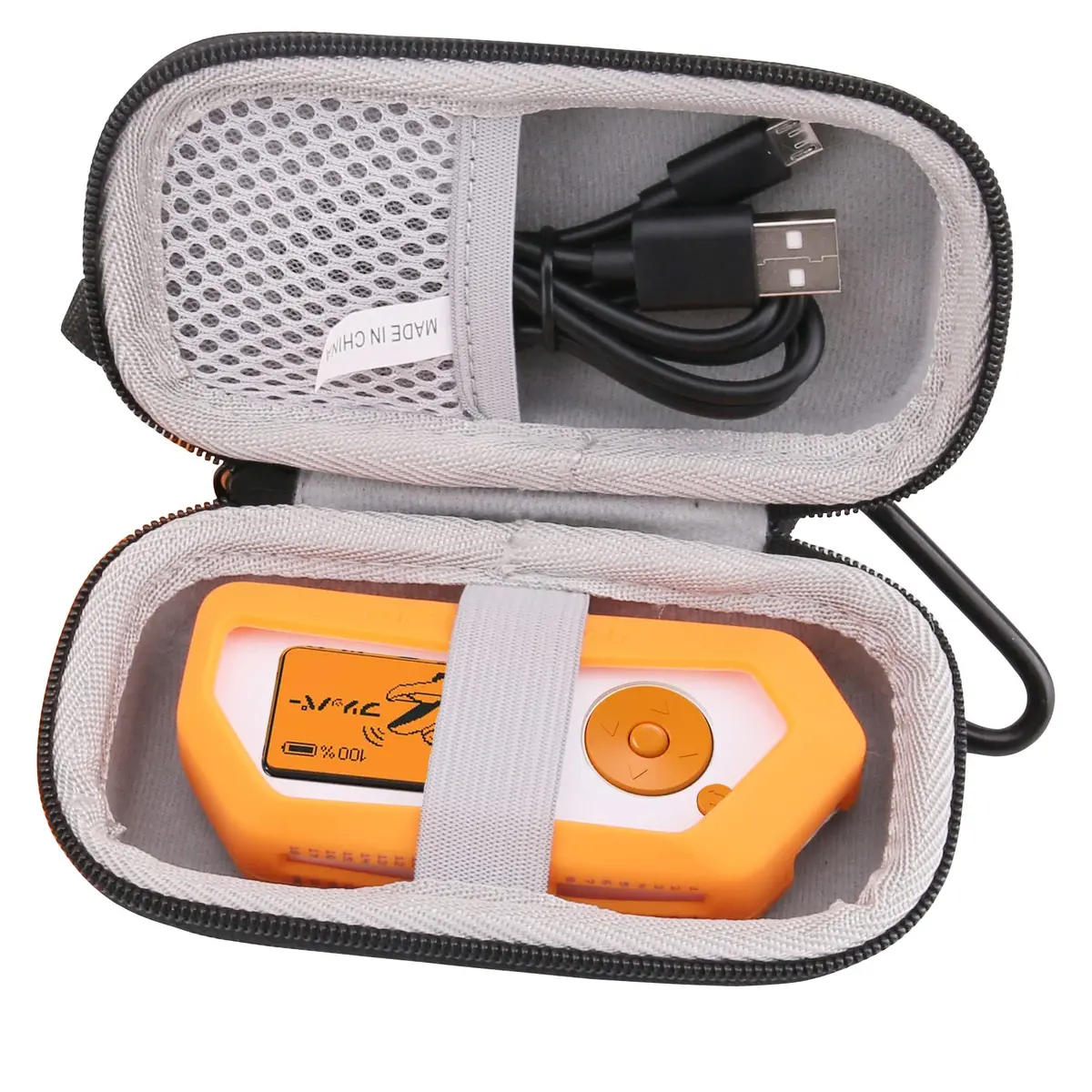 JINMEI Hard EVA Carrying Case Compatible with Flipper Zero Case (Black) | Shockproof, Water-Resistant Travel Storage - main product image