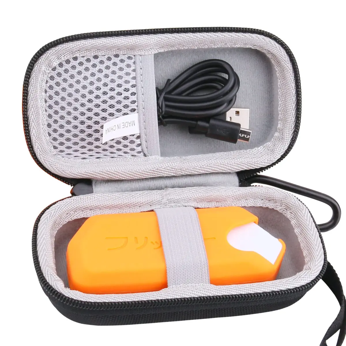 JINMEI Hard EVA Carrying Case Compatible with Flipper Zero Case (Black) | Shockproof, Water-Resistant Travel Storage - view 3