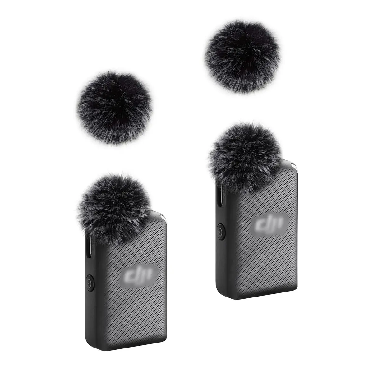YEAOI 4-Pack Furry Windscreens for DJI MIC Transmitter (TX) | Noise Reduction & Voice Clarity - main product image