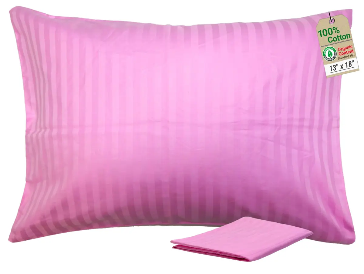 ZPECC Toddler Pillow with Pillowcase - 13x18 Organic Cotton Hypoallergenic Kids Pillow for Travel & Nursery - main product image
