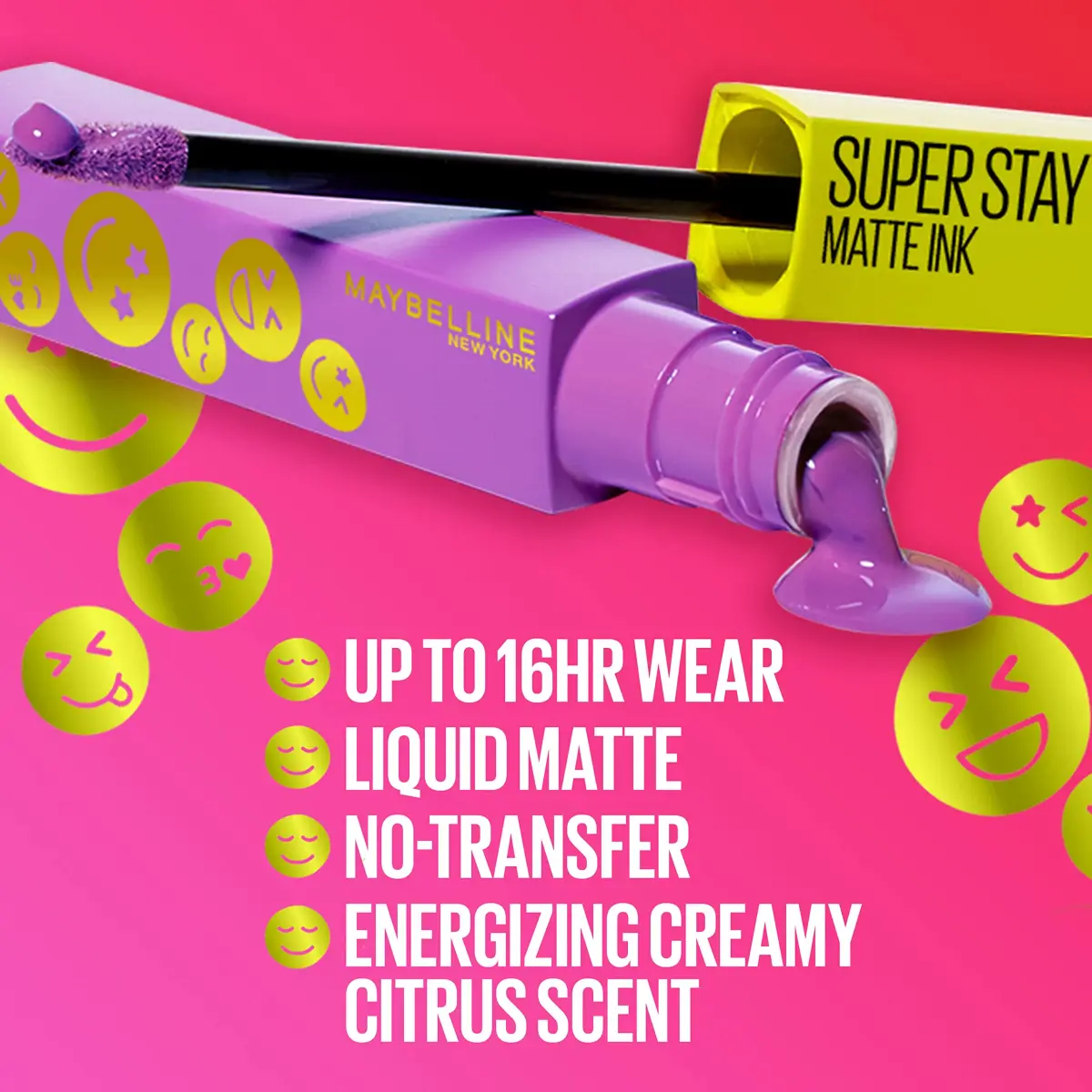 Maybelline Super Stay Matte Ink Liquid Lip Color, Reviver Plum, 5ml (0.17 Fl Oz) | Long-Lasting Matte Finish - view 5