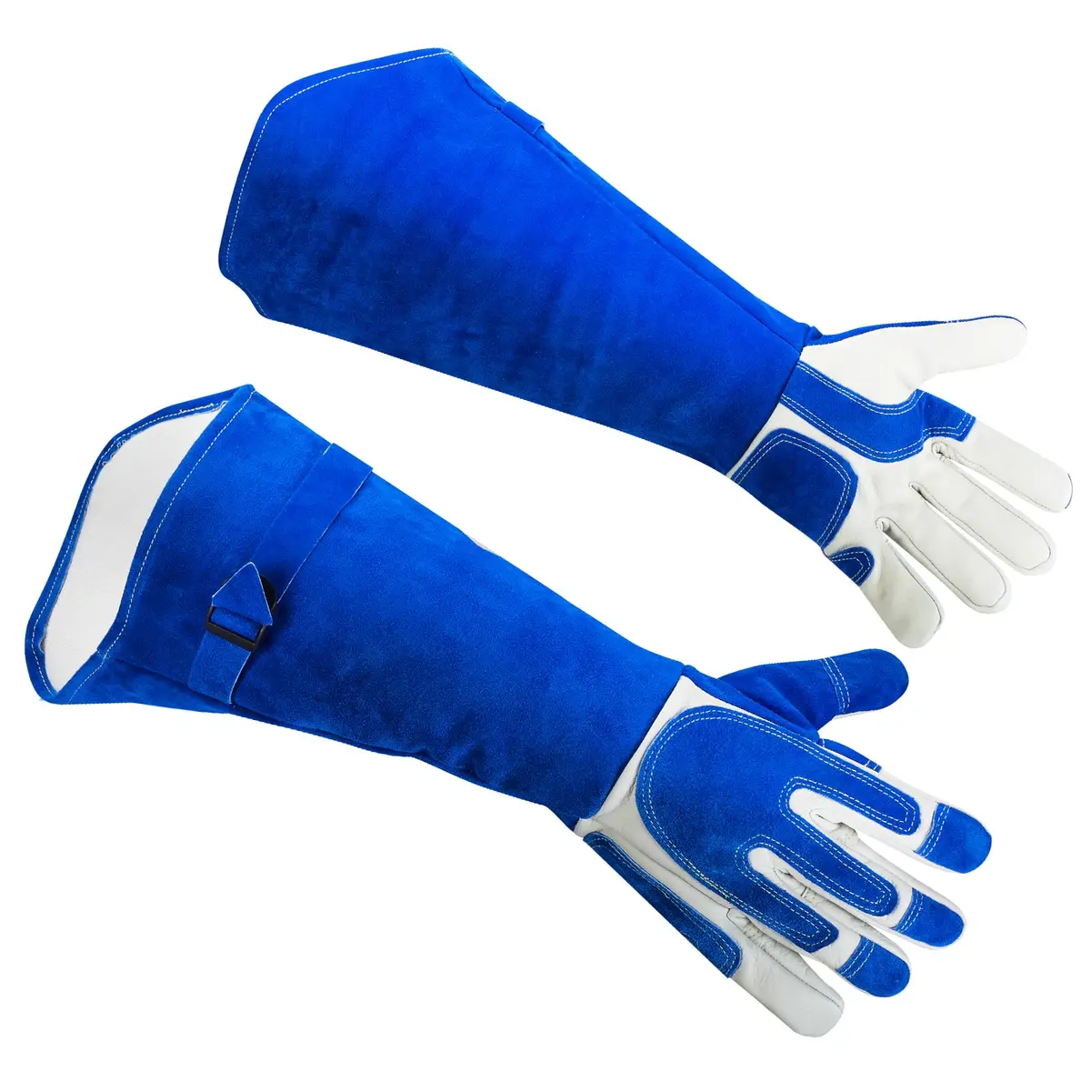 AOWPFVV Animal Handling Gloves Large 59.94 cm (23.6 in) | Bite Proof, Cut Resistant, Heat Resistant - main product image