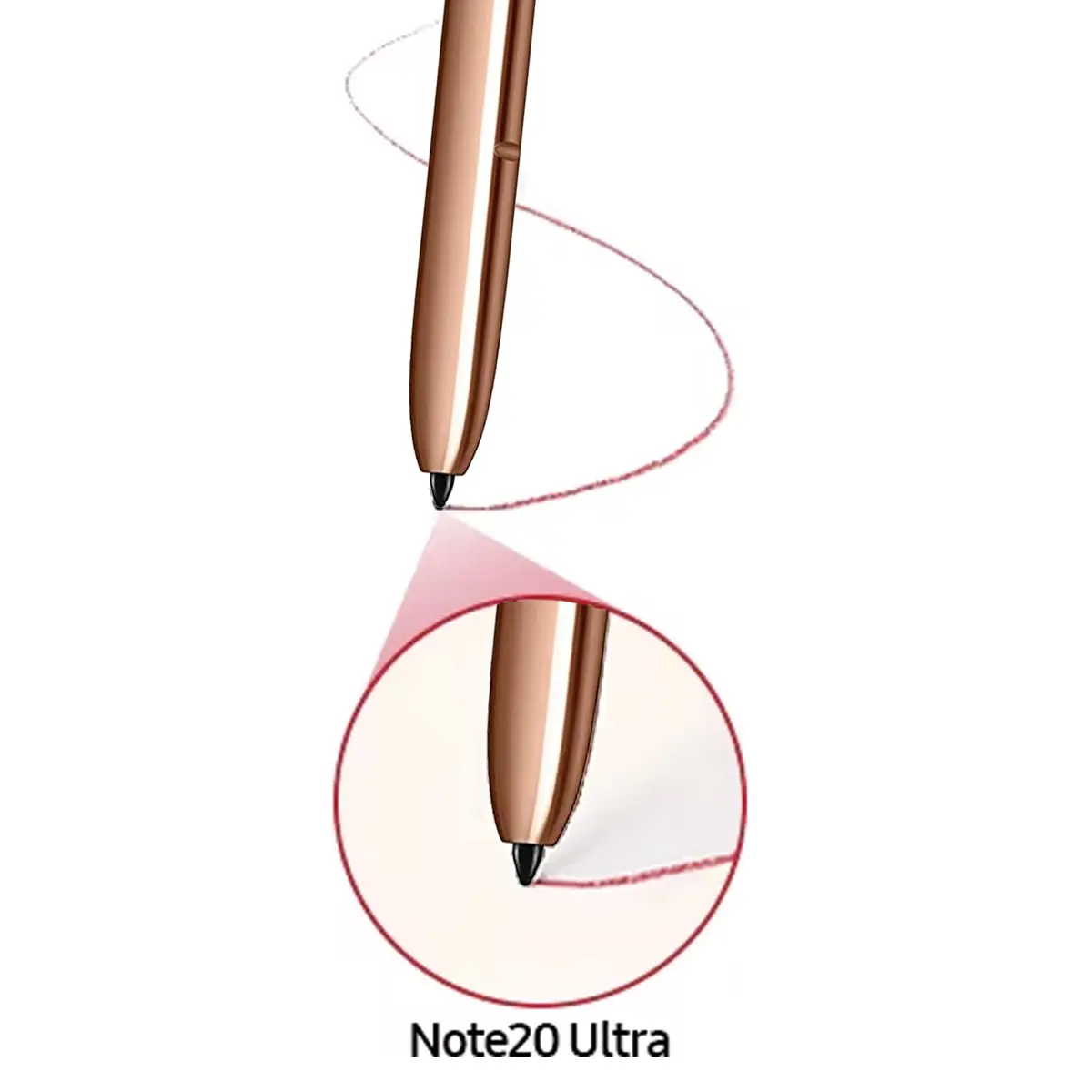 Dogxiong Replacement S Pen for Samsung Galaxy Note 20 Ultra 5G EJ-PN980BAEGUS with Bluetooth, Mystic Bronze (5g) - view 2