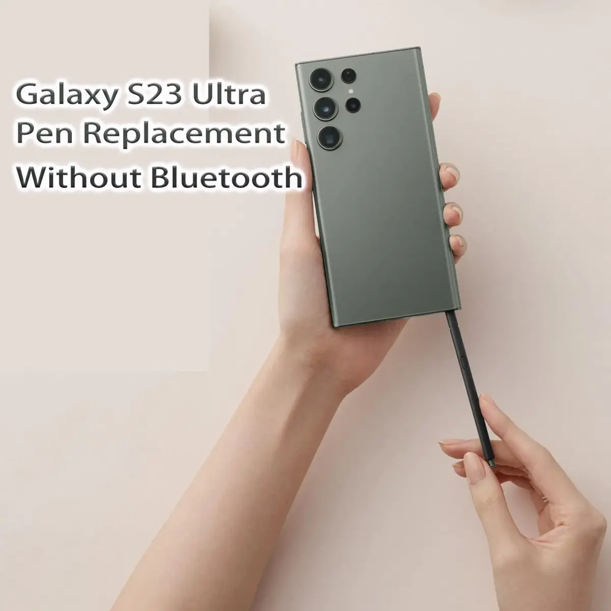 Dogxiong Green Galaxy S23 Ultra Pen Stylus Replacement 13cm (5.12 inches) | 4096 Pressure Levels - view 2