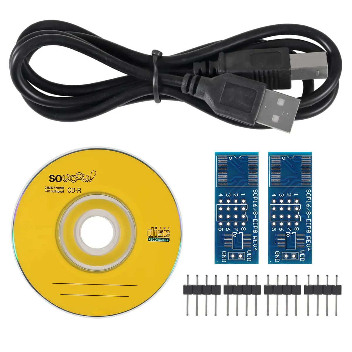 ACEIRMC EZP2023 USB Programmer - High Speed USB for EEPROM Flash, Supports 24/25/93 BIOS, 25T80 Burn, Offline Copy - view 3