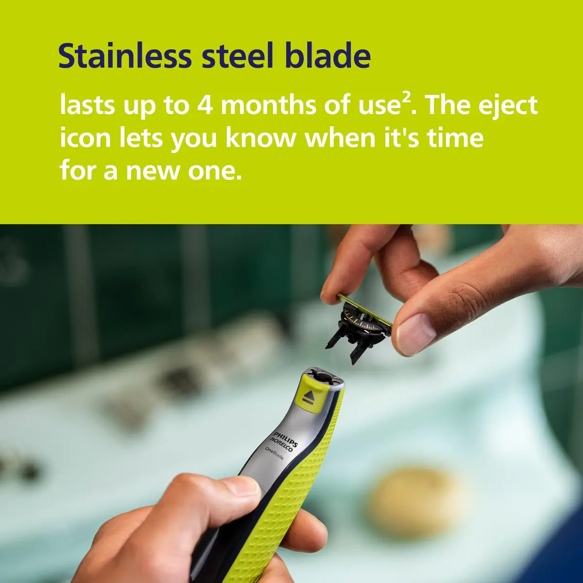 Philips Norelco OneBlade 360 Hybrid Face + Body Trimmer and Shaver | Trim, Edge & Shave Face & Body - view 5