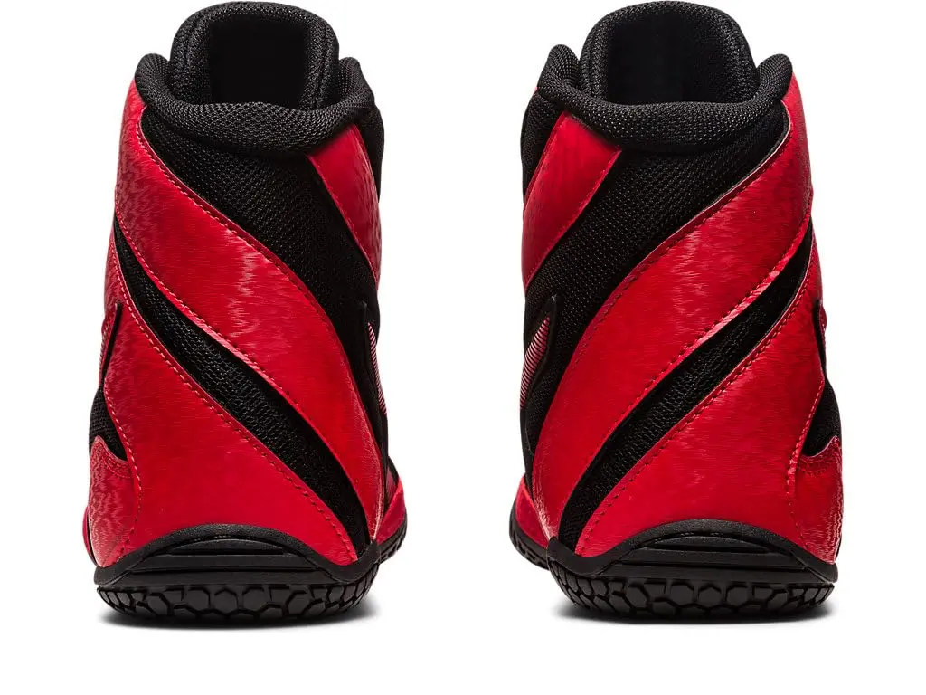 ASICS Men's MATCONTROL 3 Wrestling Shoes 10.5 US (28.5 cm) Black/Classic Red | Versatile Mat & Practice Performance - view 5