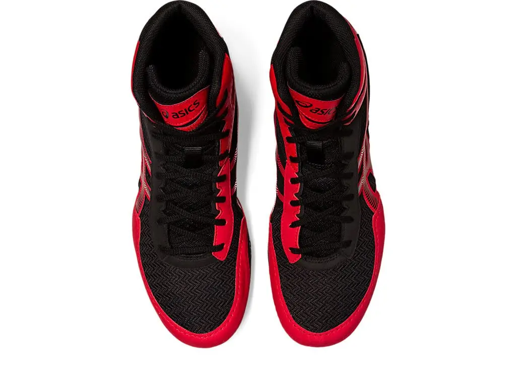 ASICS Men's MATCONTROL 3 Wrestling Shoes 10.5 US (28.5 cm) Black/Classic Red | Versatile Mat & Practice Performance - view 6
