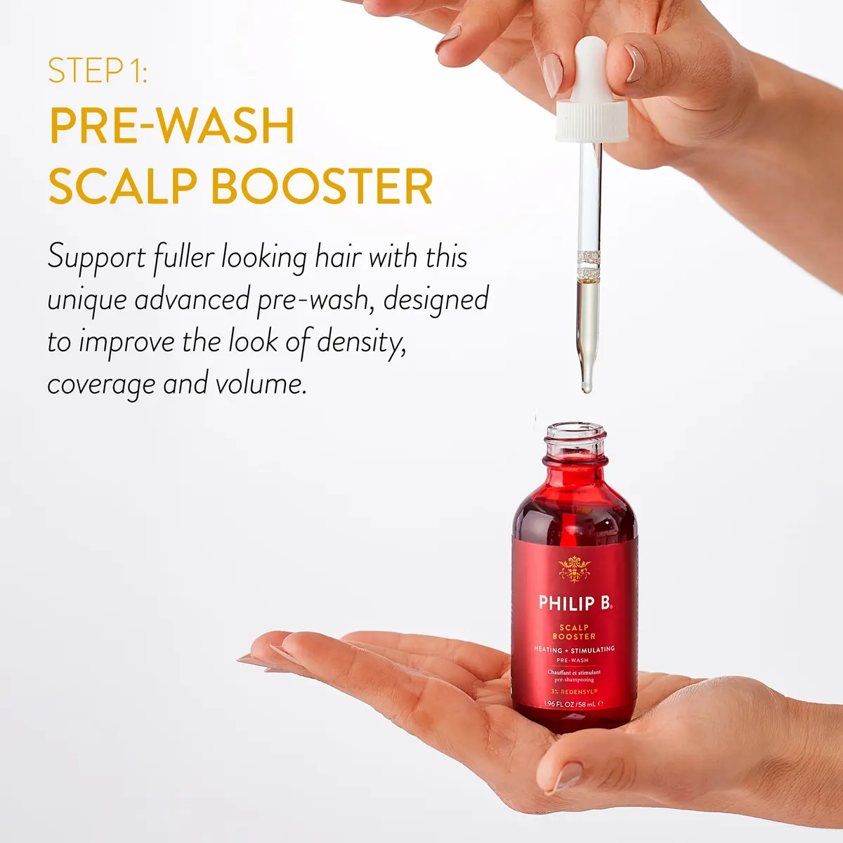 PHILIP B. Scalp Booster System | Pre-Wash, Shampoo & Leave-In Conditioner for All Hair Types - view 3