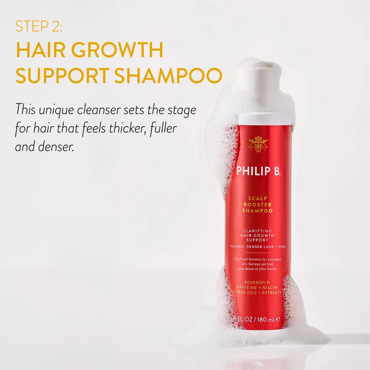 PHILIP B. Scalp Booster System | Pre-Wash, Shampoo & Leave-In Conditioner for All Hair Types - view 4