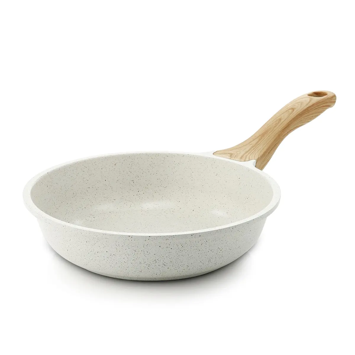 SENSARTE 8 Inch (20.32 cm) Ceramic Nonstick Frying Pan Skillet | Healthy Non-Toxic Chef Pan for Omelets & Eggs - main product image