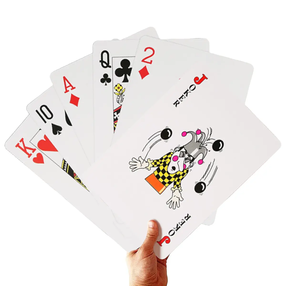 SeptCity Jumbo Playing Cards 9.5X6.7 Inches | Oversized Fun & Decoration (100 words) - main product image