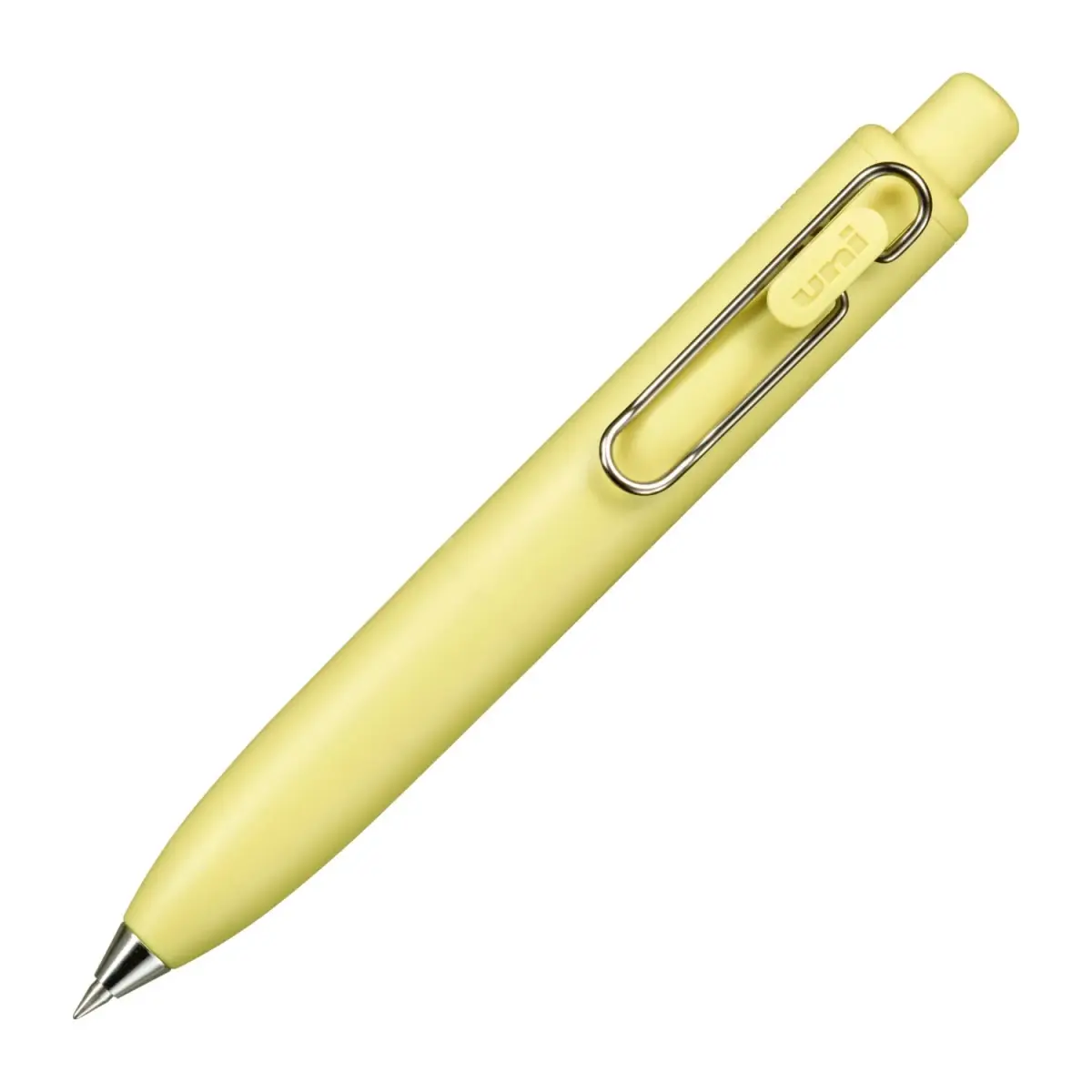 Mitsubishi Uni-Ball One P Gel Ballpoint Pen 0.5mm Banana | Smooth Ink Flow for Daily Writing - main product image