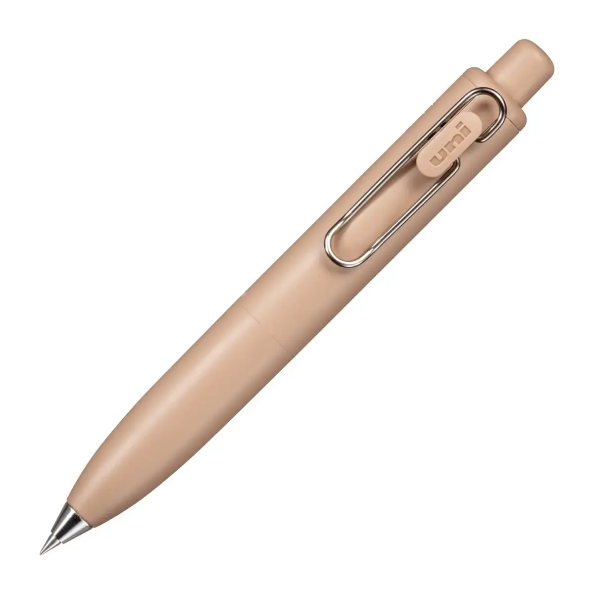 Mitsubishi Uni-Ball One P Gel Ballpoint Pen 0.38mm Coffee | Smooth Ink Flow - main product image