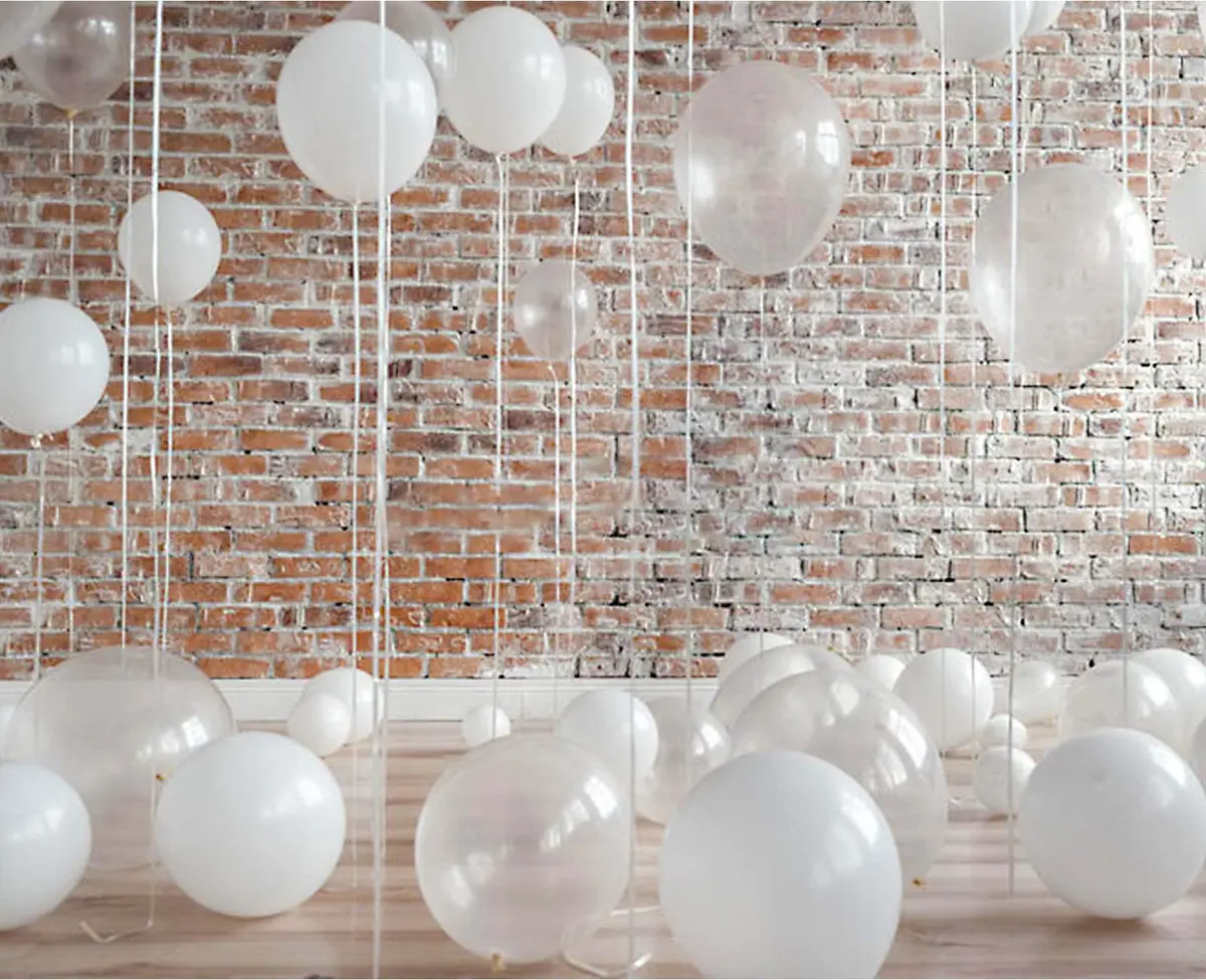 KUULBELA Clear Latex Balloons 12 inch (30.48 cm) | 110 Count Value Pack for Parties - view 8