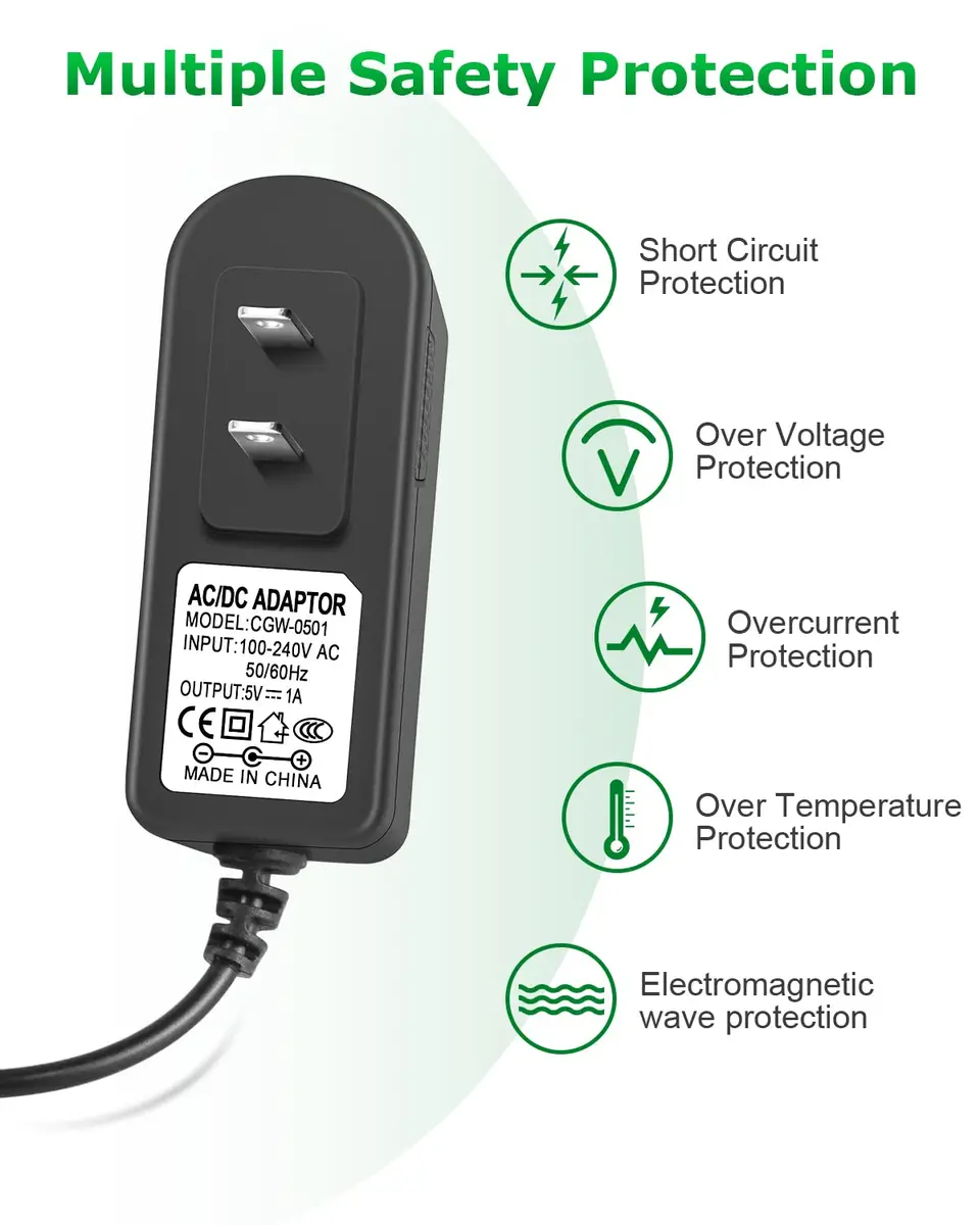 Arkare Meridian Trimmer Charger Replacement for Meridian Original M2B M2C M2G | 5V 1A Wall Adapter - view 5