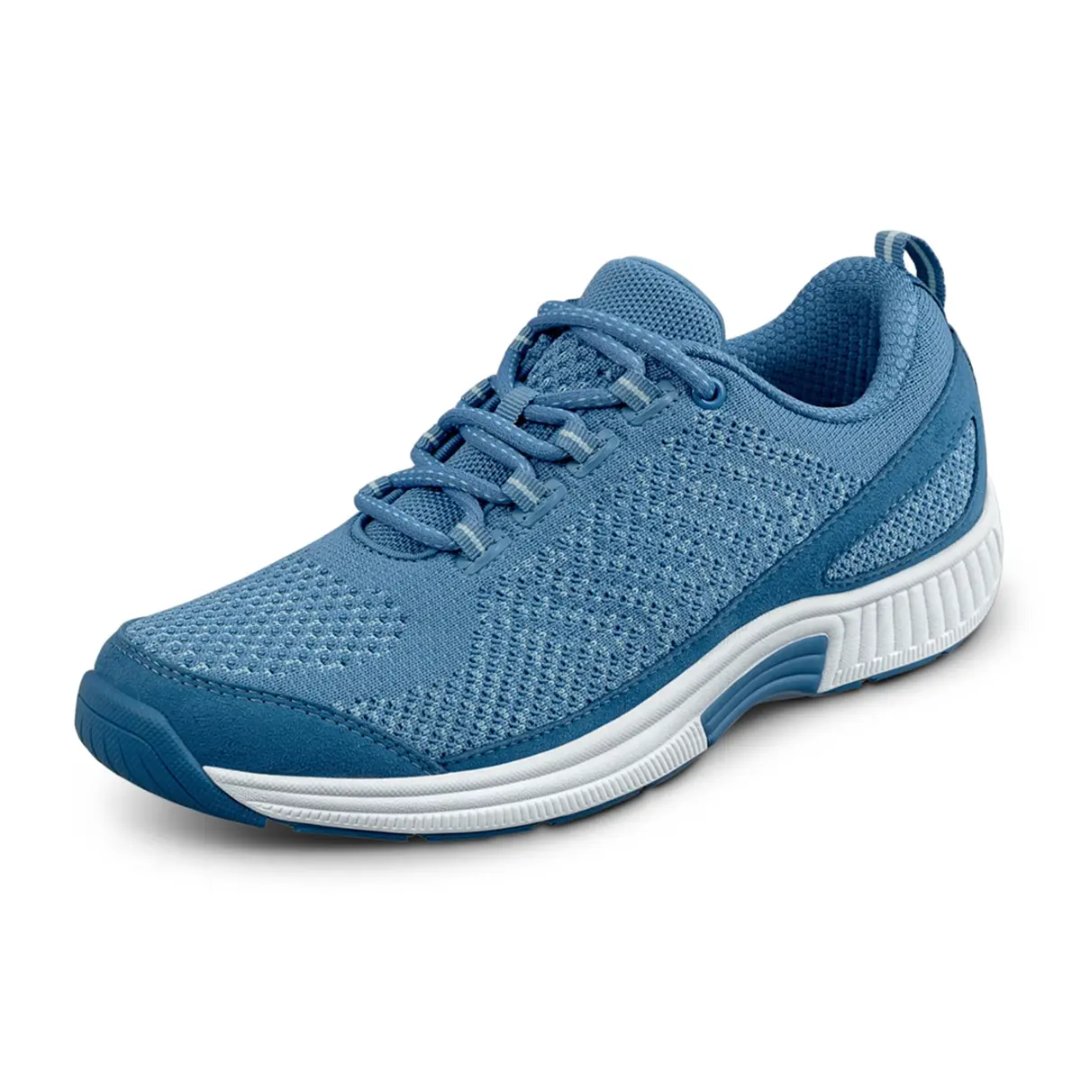 Orthofeet Coral Orthopedic Women Sneakers, Blue, Size 8 | Supportive, Wide Toe Box, Full Support (70-120 chars) - main product image