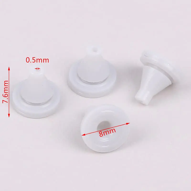 UtySty 50 Pack Rain Shower Head Nozzles Replacement Silicone Nibs | Universal Fit for High Pressure Showerheads - view 3