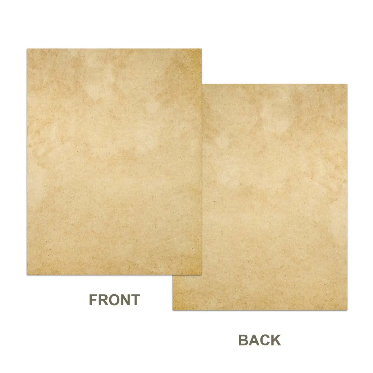 Cheericome Vintage Antique Letterhead Paper 100 Sheets (8.5" x 11" / 21.59cm x 27.94cm) - view 3
