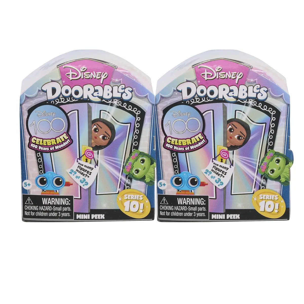 Disney Doorables Series 10 Mini-Peek 2-pack Set | Collectible Kids Toys for Ages 5+ - main product image