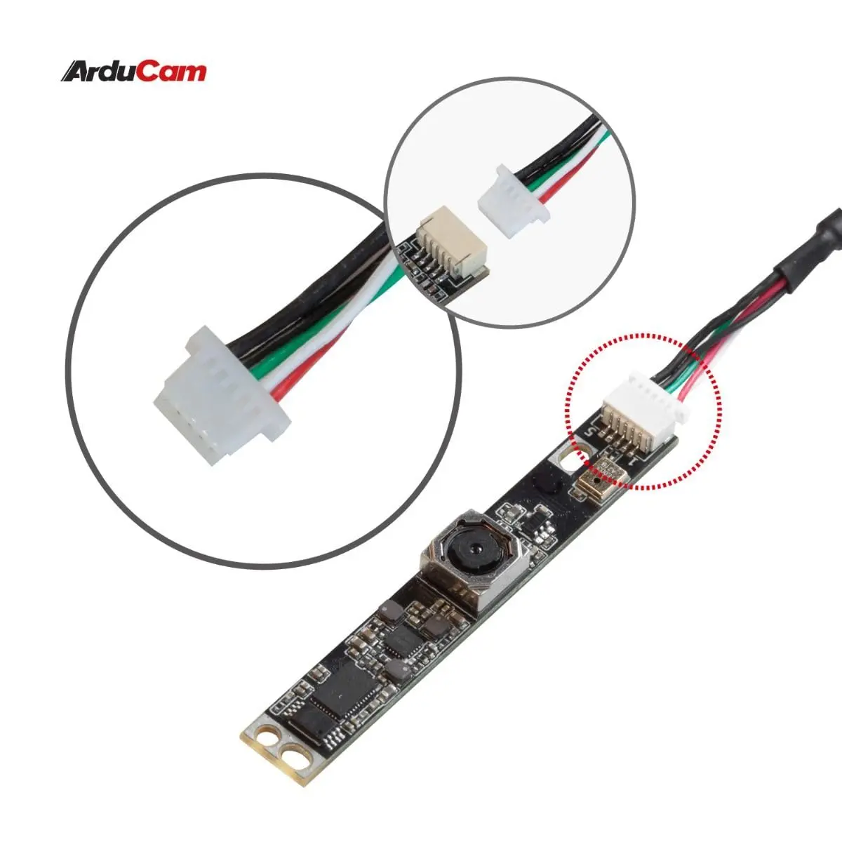 Arducam 5MP Autofocus USB Camera Module for Raspberry Pi | 2592×1944@30fps, Mini Webcam for Linux, Windows, Android - view 4