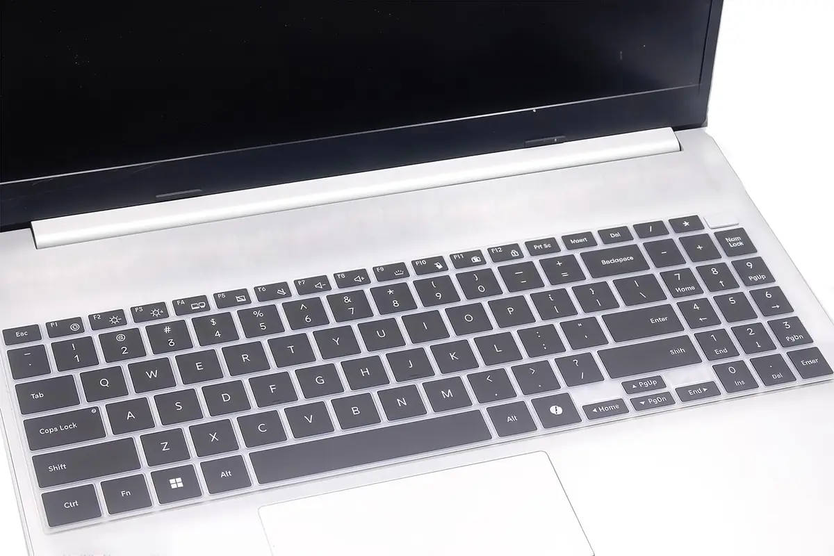 JuYuish Black Keyboard Skin for Samsung Galaxy Book 3/4/5 Pro 360 15.6" & 16" | US Layout - view 5