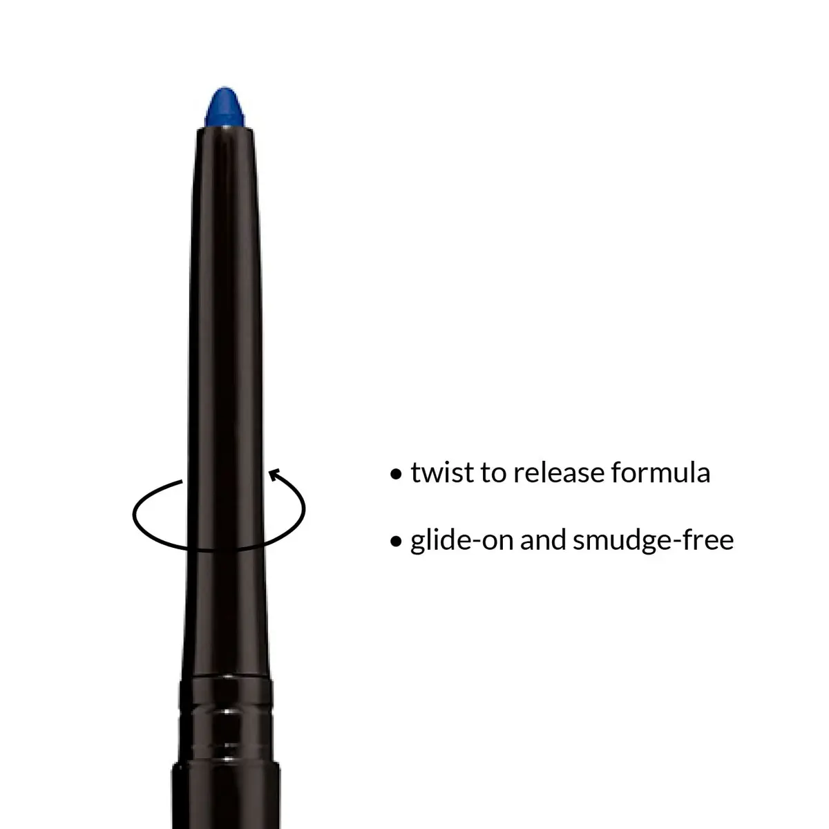 Avon Glimmerstick Eyeliner Azure Blue | Waterproof, Tug-Free, Soft-Glide Formula for Bold, Intense Colour (70-120 chars) - view 3