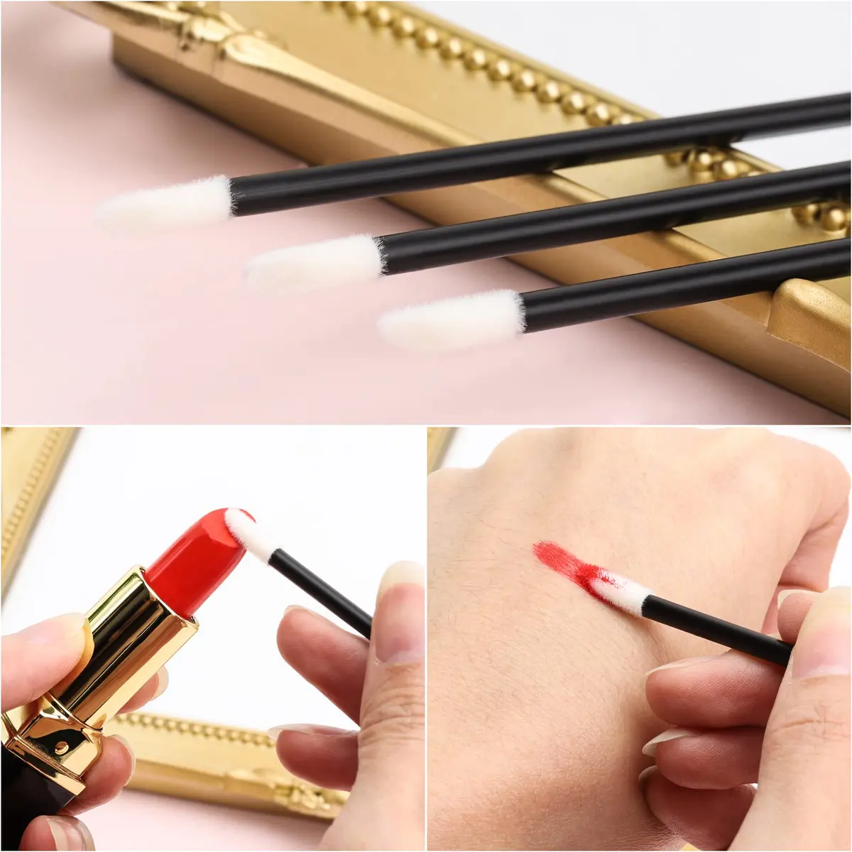 BTYMS Disposable Lip Wands 700 pcs | Multi-purpose Lip & Makeup Applicator Tool - view 4