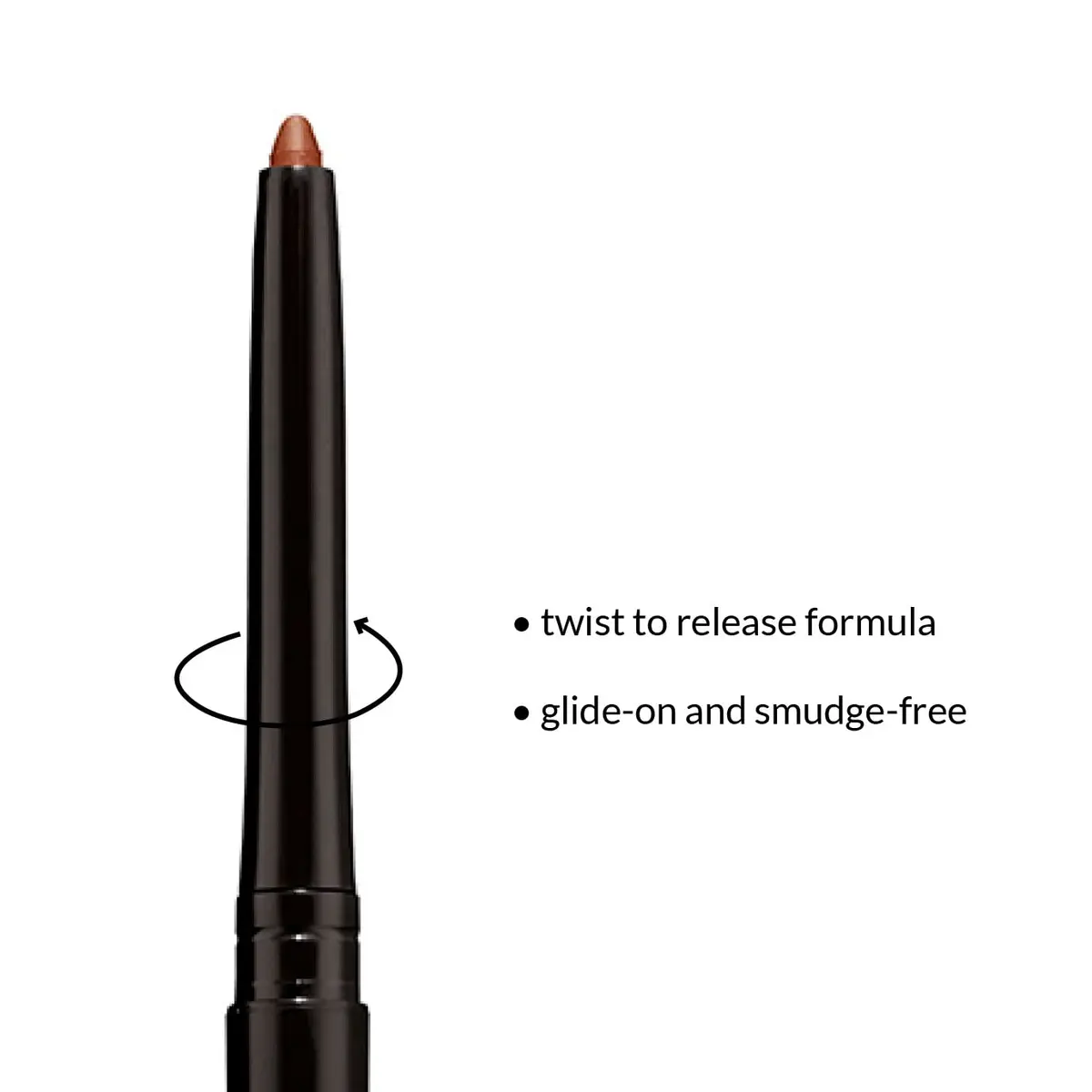 Avon Glimmerstick Eyeliner Bronze 1 Count | Waterproof, Tug-Free, Soft-Glide Formula for Bold, Intense Eyes - view 3