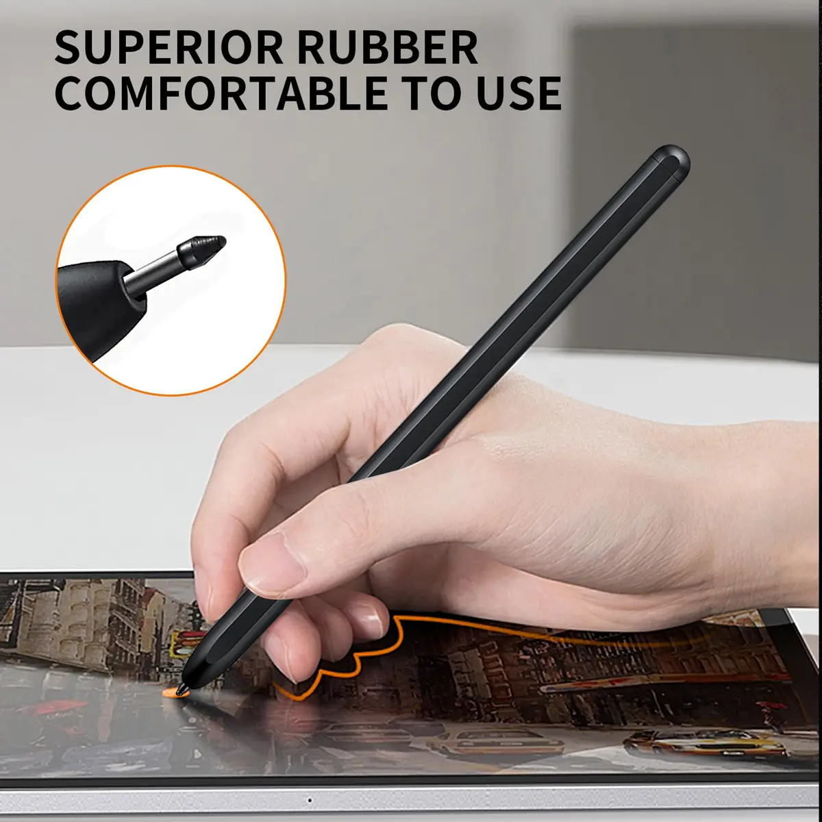 HQB-STAR Bluetooth Stylus Pen for Galaxy Tab S8 Series | 4096 Pressure Levels, Compatible with Samsung Galaxy Tab S8 / S8 Plus / S8 Ultra - view 5