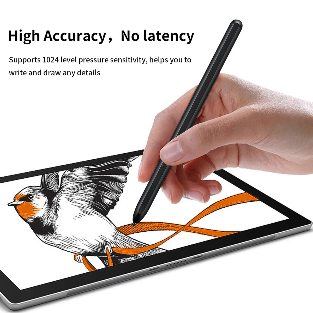 HQB-STAR Bluetooth Stylus Pen for Galaxy Tab S8 Series | 4096 Pressure Levels, Compatible with Samsung Galaxy Tab S8 / S8 Plus / S8 Ultra - view 4