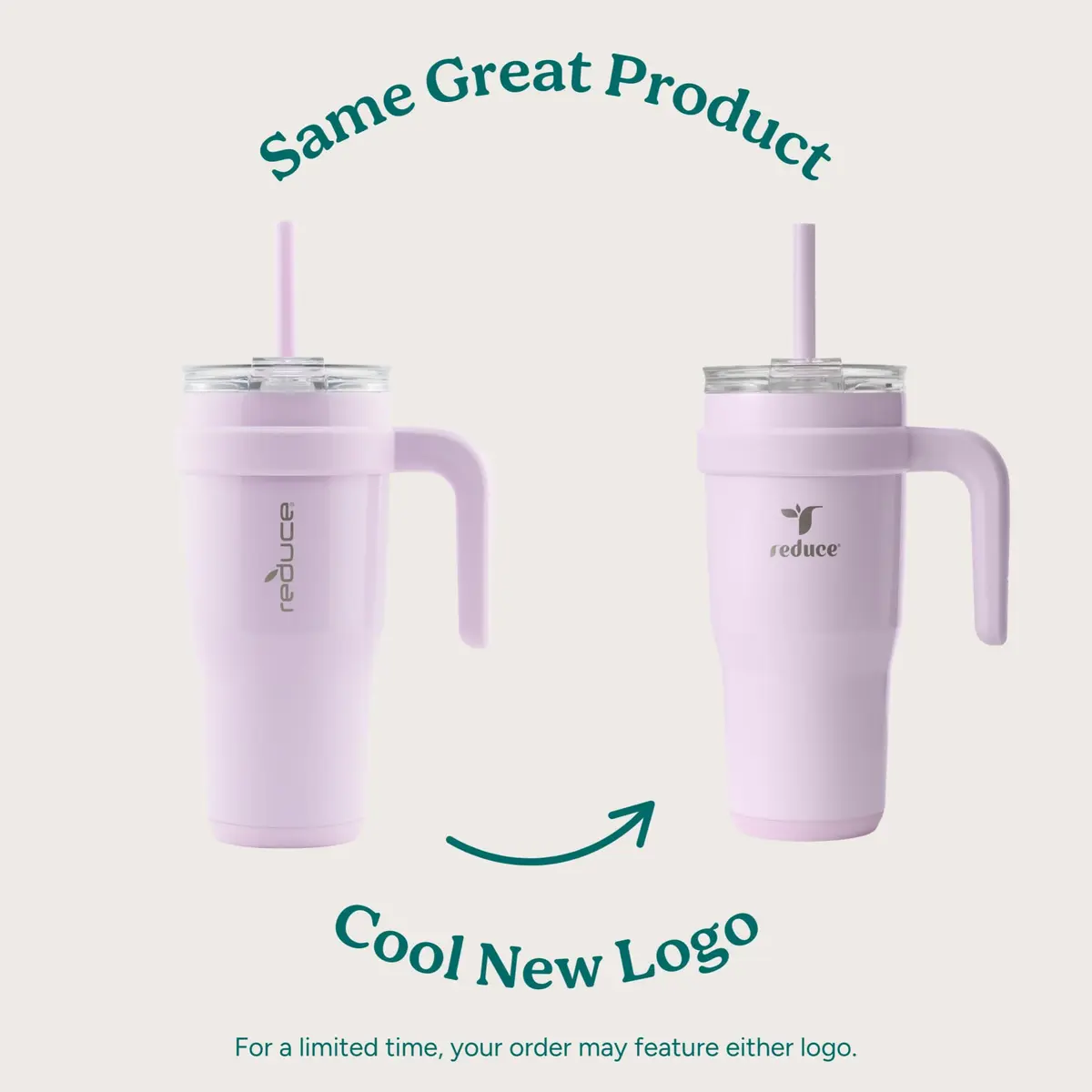 REDUCE 24 oz Stainless Steel Tumbler with Handle - 710ml (24 fl oz) | Keeps Drinks Cold 24 Hrs - view 2